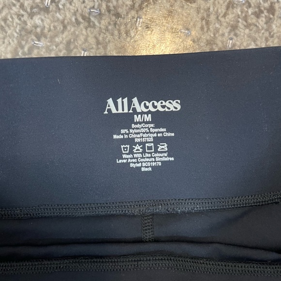 All Access Center Stage cropped stretch leggings - Picture 4 of 6